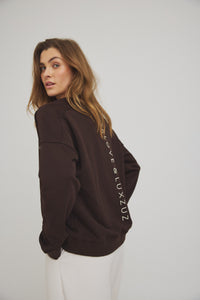 Lovelux Sweat - Java Brown
