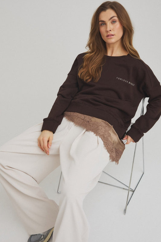 LUXZUZ // ONE TWO Lovelux Sweat Sweat 790 Java Brown