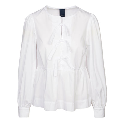 LUXZUZ // ONE TWO Lynette Blouse Blouse 901 White