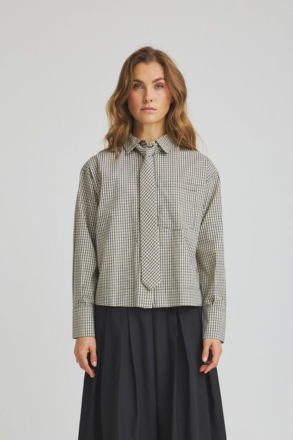 LUXZUZ // ONE TWO Macheki Shirt Shirt 741 Ecru