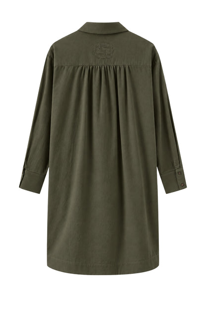 LUXZUZ // ONE TWO Makiena Dress Dress 633 Army