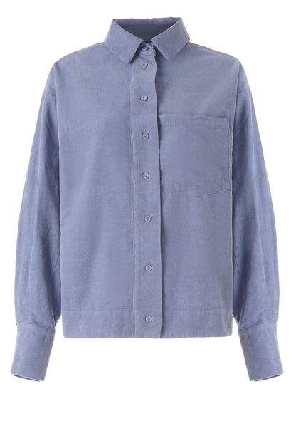 LUXZUZ // ONE TWO Makierota Shirt Shirt 531 Faded Denim
