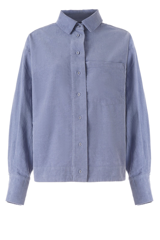 LUXZUZ // ONE TWO Makierota Shirt Shirt 531 Faded Denim