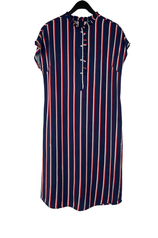 LUXZUZ // ONE TWO Marito Dress Dress 575 Navy Blue