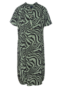 Marito Dress - Hedge Green