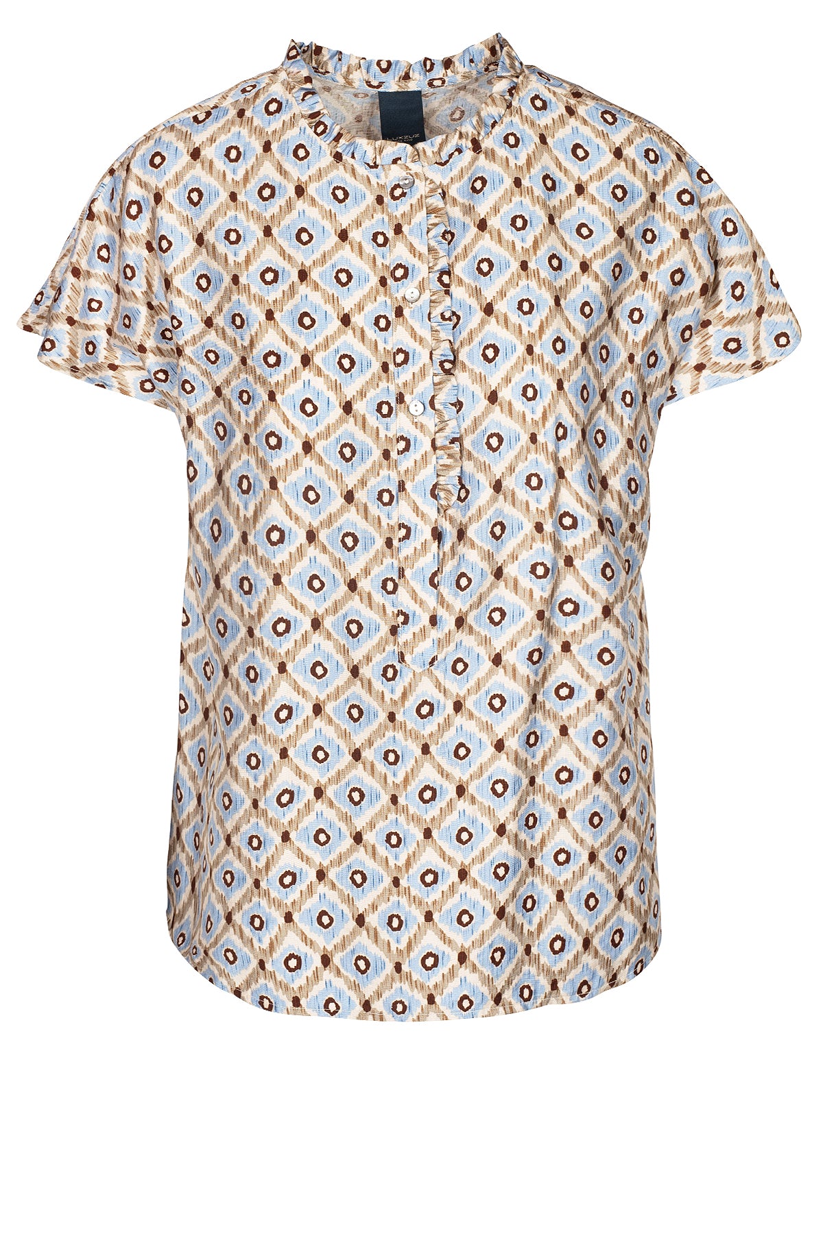 LUXZUZ // ONE TWO Maritoana Blouse Blouse 553 Granada Sky
