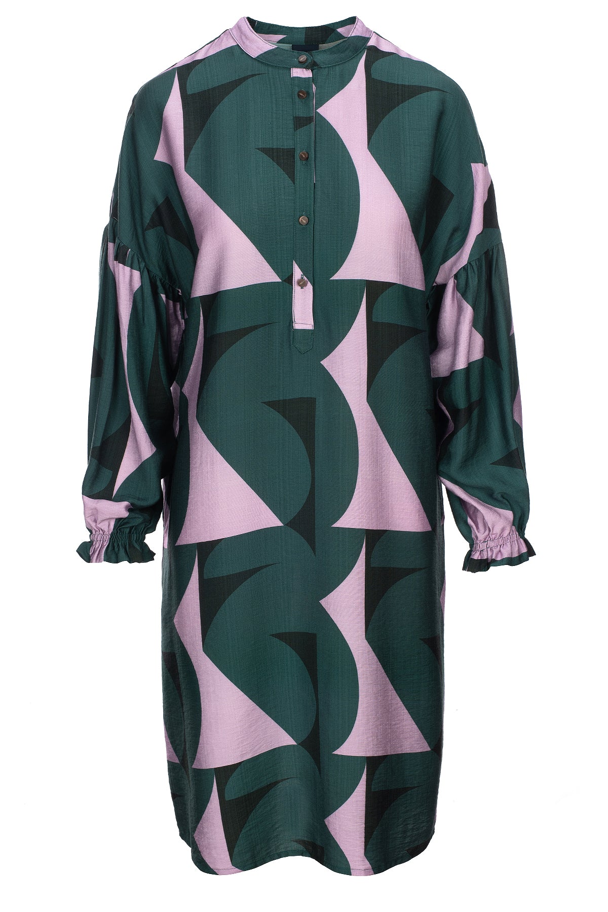 LUXZUZ // ONE TWO Maritola Dress Dress 636 Jungle green