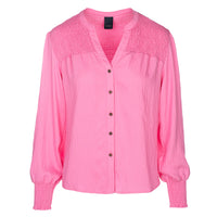 Meiko Shirt - Geranium Pink