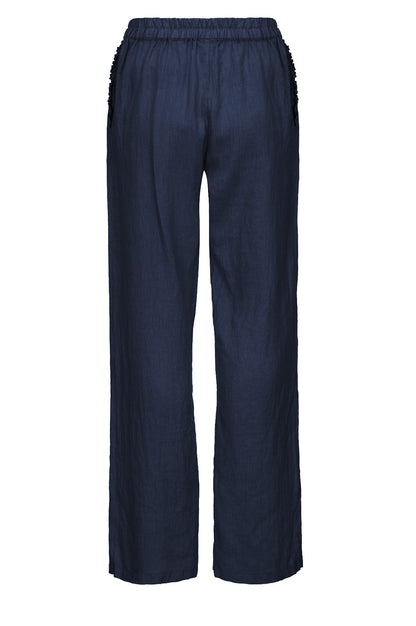 LUXZUZ // ONE TWO Oline Pant Pant 575 Navy Blue