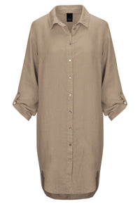Osa Long Shirt - Granola