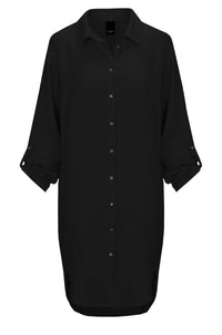 Osa Long Shirt - Black