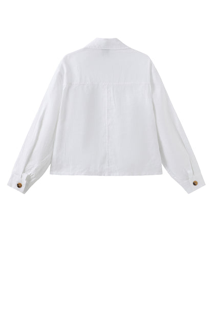 LUXZUZ // ONE TWO Ruby Shirt Shirt 901 White