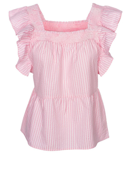 LUXZUZ // ONE TWO Rufusine Blouse Blouse 380 Sachet Pink