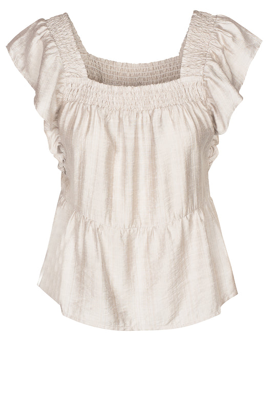 LUXZUZ // ONE TWO Rufusine Blouse Blouse 712 Sandshell