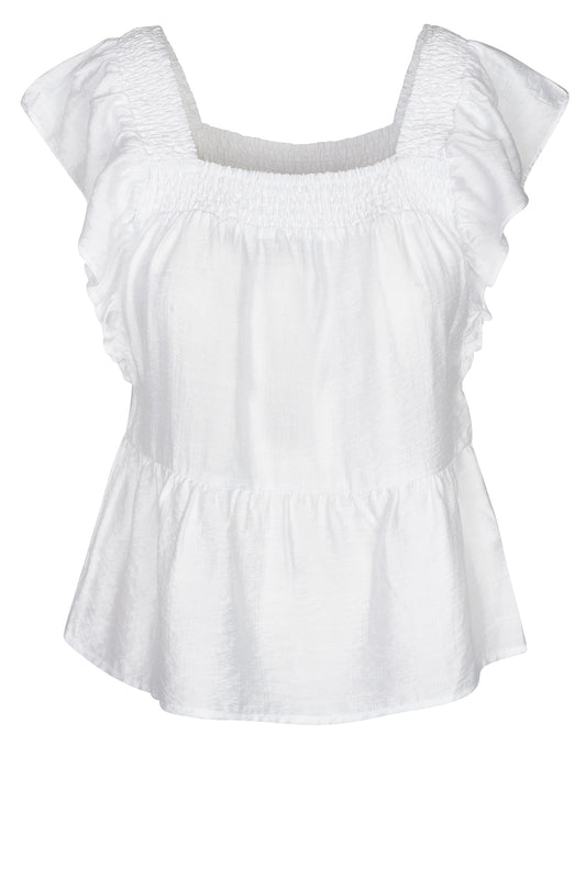 LUXZUZ // ONE TWO Rufusine Blouse Blouse 901 White