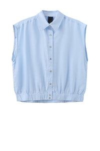 Sakina Shirt - Cerulean Blue