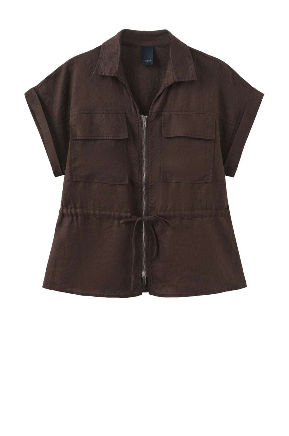 LUXZUZ // ONE TWO Sari Shirt Shirt 799 Choco Lux