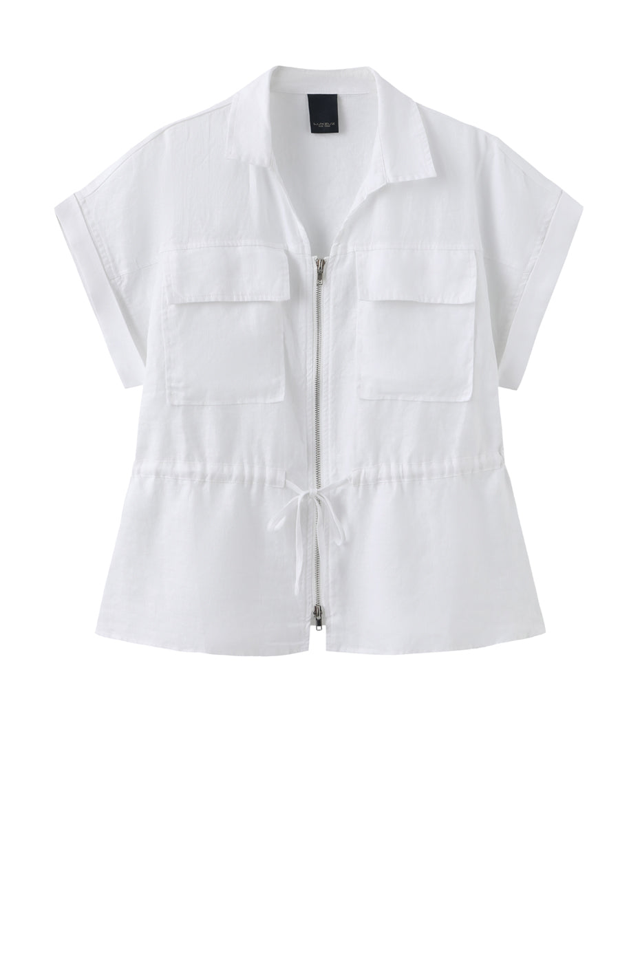 LUXZUZ // ONE TWO Sari Shirt Shirt 901 White