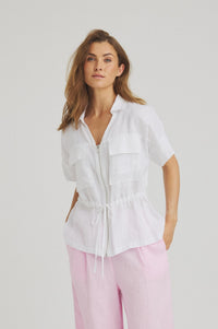 Sari Shirt - White