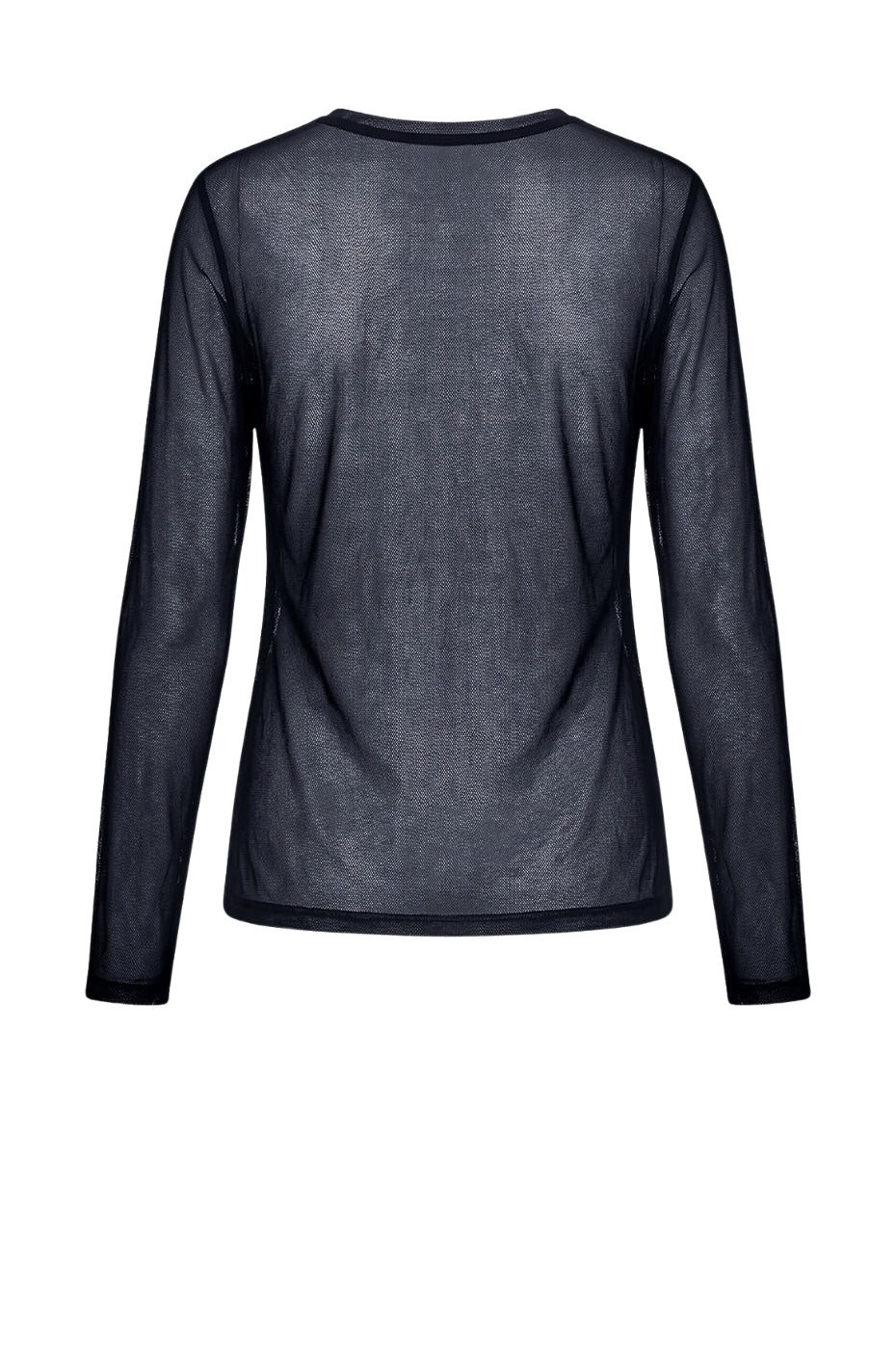 LUXZUZ // ONE TWO Segberg Mesh T Shirt T-Shirt 577 Night Blue