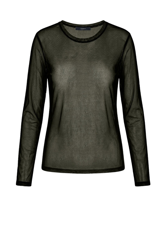 LUXZUZ // ONE TWO Segberg Mesh T Shirt T-Shirt 633 Army
