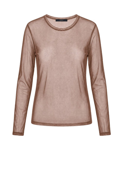 LUXZUZ // ONE TWO Segberg Mesh T Shirt T-Shirt 774 Granola
