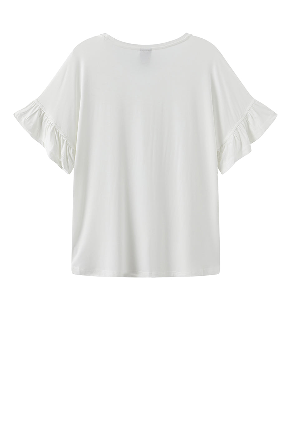 LUXZUZ // ONE TWO Seija T-shirt T-Shirt 737 Cream