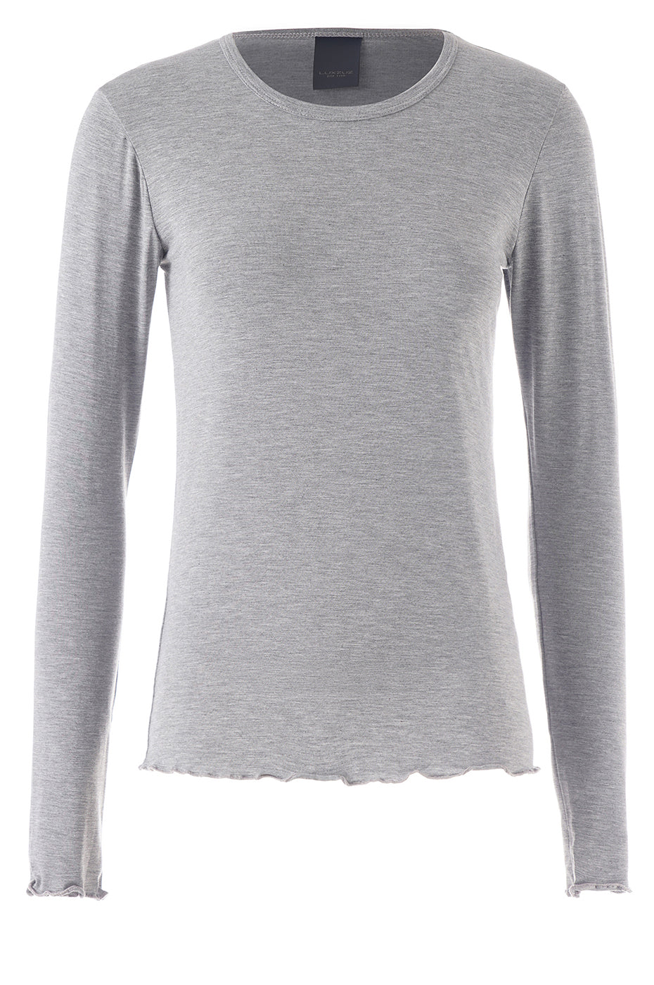 LUXZUZ // ONE TWO Sigba Bamboo T-shirt T-Shirt 821 Grey Marl