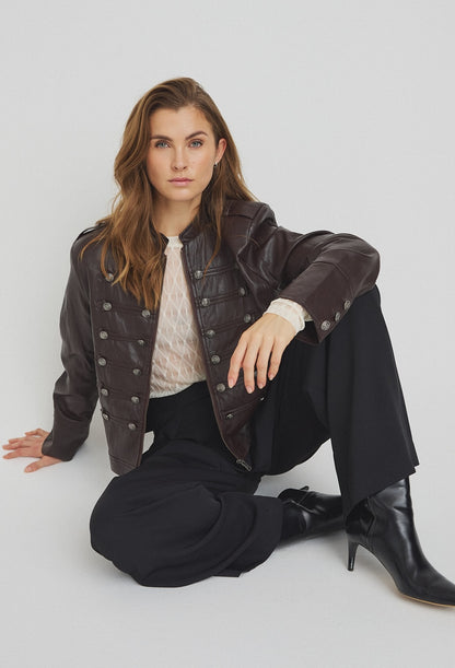 LUXZUZ // ONE TWO Siuna Jacket Jacket 799 Choco Lux