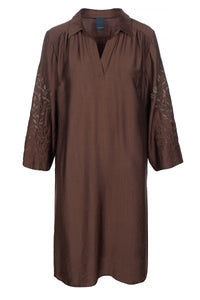 Siwian Dress - Suitcase Brown
