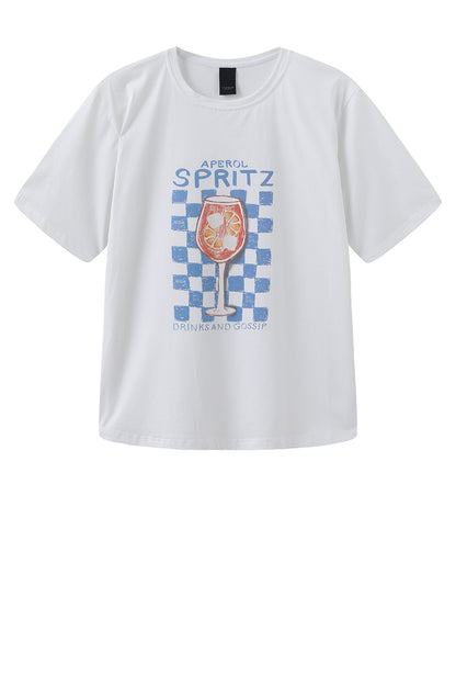 LUXZUZ // ONE TWO Sprize T-shirt T-Shirt 901 White