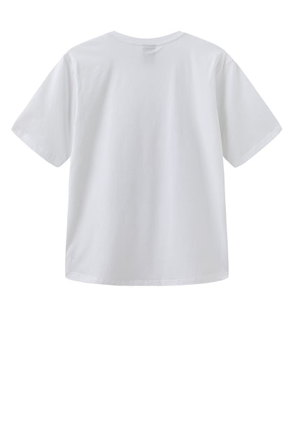LUXZUZ // ONE TWO Sprize T-shirt T-Shirt 901 White