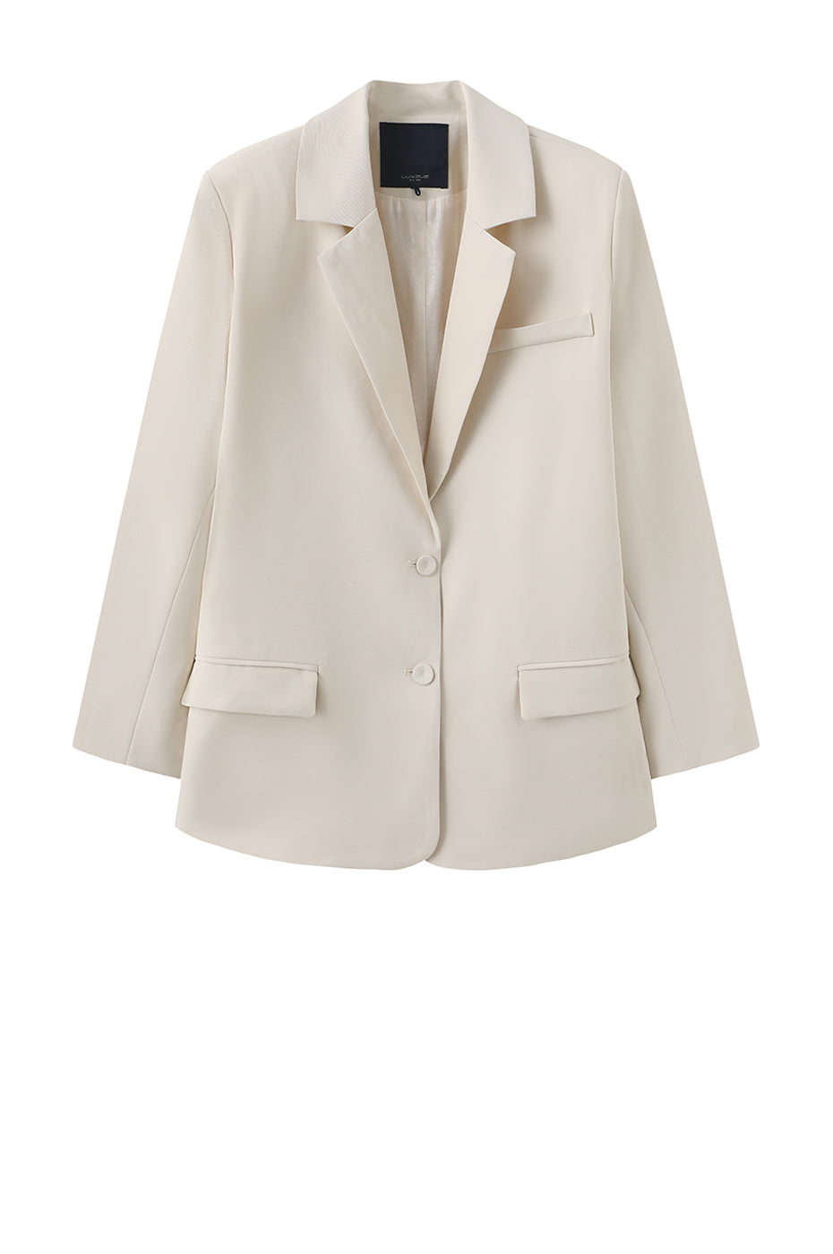 LUXZUZ // ONE TWO Sussan Blazer Jacket 708 White Sand