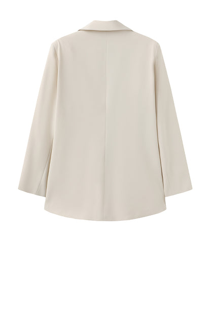 LUXZUZ // ONE TWO Sussan Blazer Jacket 708 White Sand