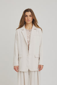 Sussan Blazer - White Sand