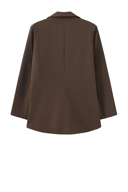 LUXZUZ // ONE TWO Sussan Blazer Jacket 749 Rain Drum