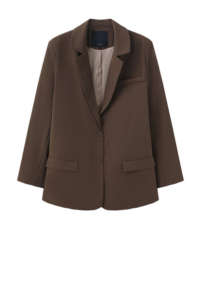 LUXZUZ // ONE TWO Sussan Blazer Jacket 749 Rain Drum