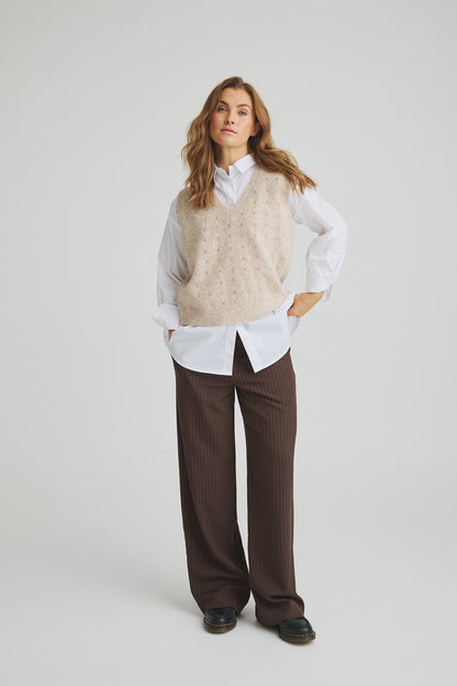 LUXZUZ // ONE TWO Thalia Pant Pant 795 Coffee Bean