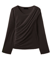 Thora T-Shirt - Choco Lux