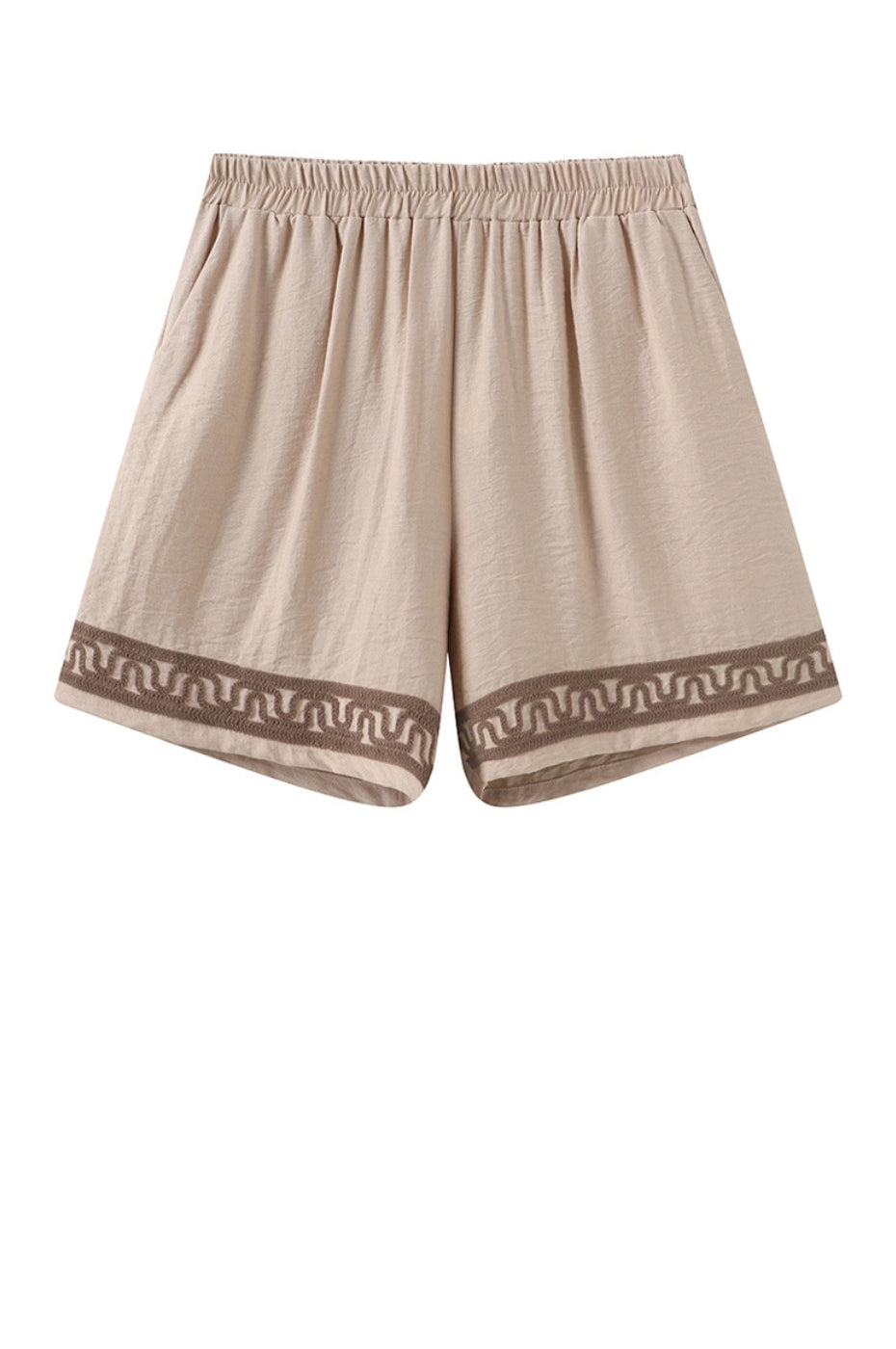 LUXZUZ // ONE TWO Valeria Shorts Shorts Taupe 7012