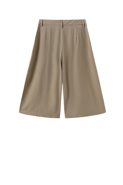 LUXZUZ // ONE TWO Valgerd Shorts Shorts Taupe 7012