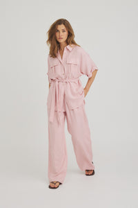 Vanda Pant - Faded Pink