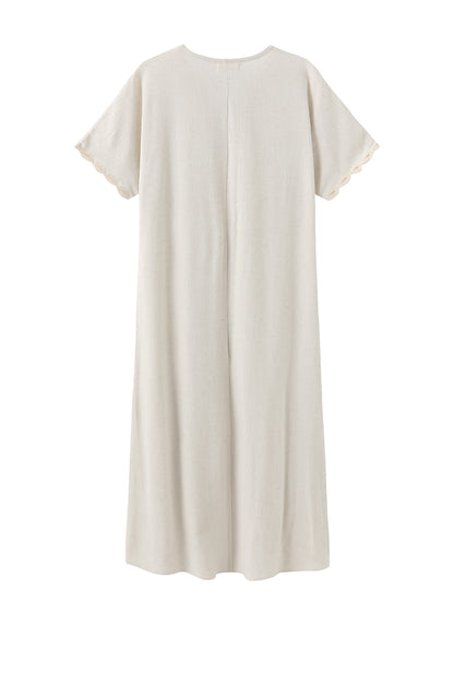 LUXZUZ // ONE TWO Vanessa Dress Dress Off White 7038