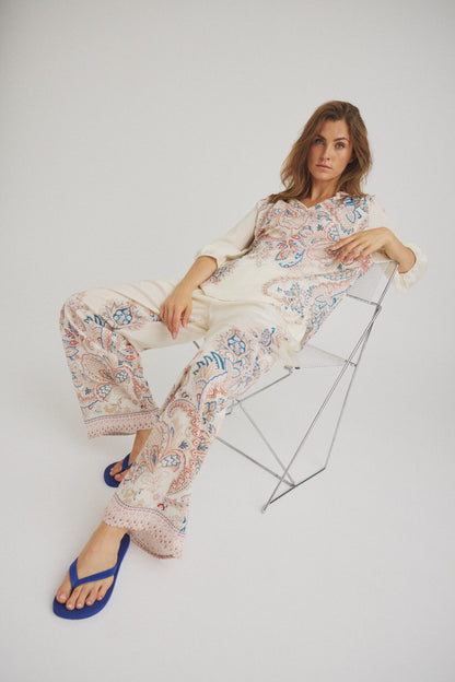 LUXZUZ // ONE TWO Vanja Pant Pant Off White 7038