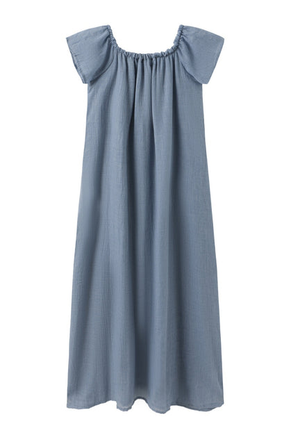 LUXZUZ // ONE TWO Vega Dress Dress Chambray 5290