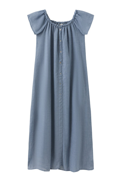 LUXZUZ // ONE TWO Vega Dress Dress Chambray 5290