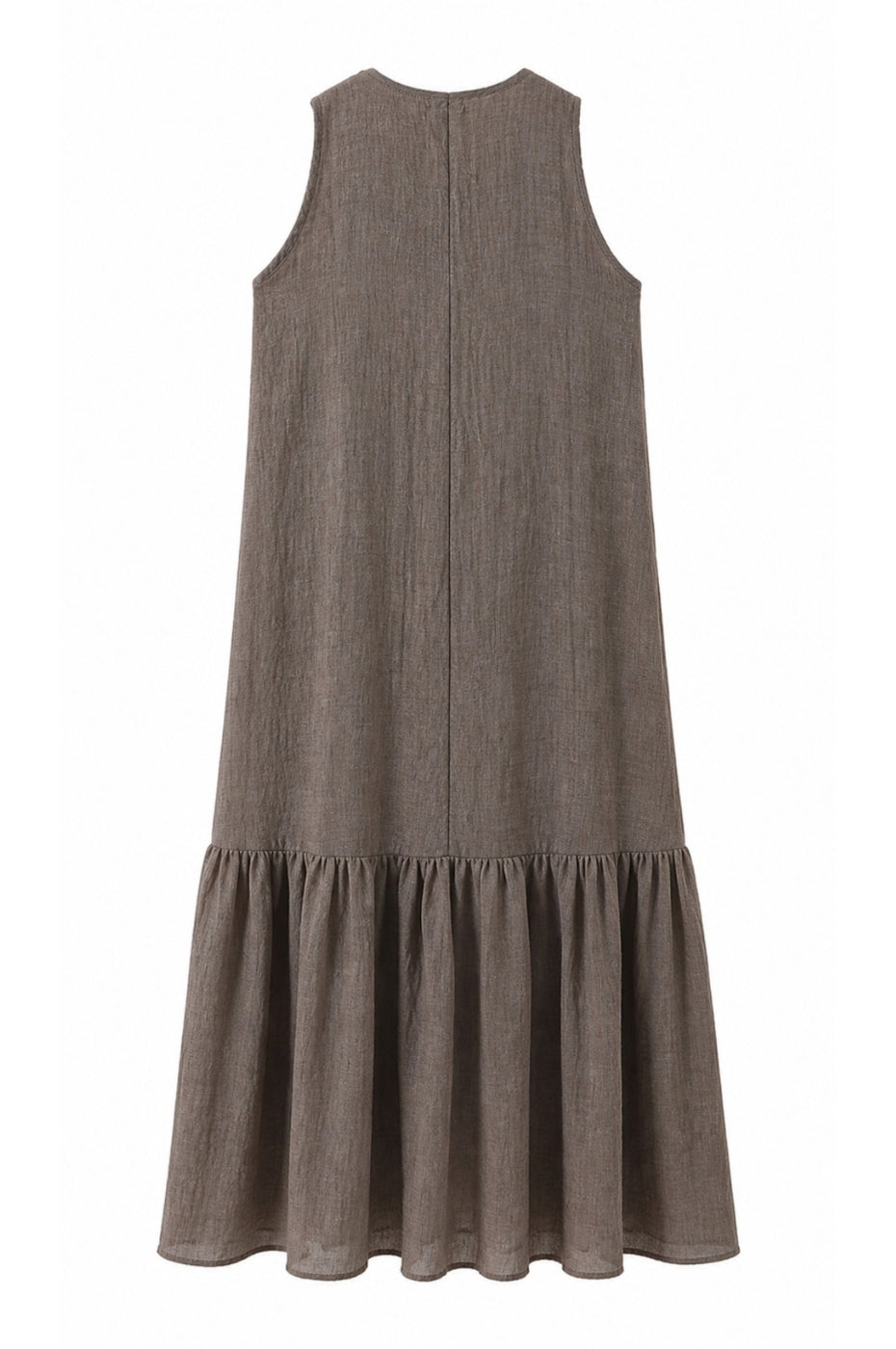 LUXZUZ // ONE TWO Veinta Dress Dress Dark Taupe 7300