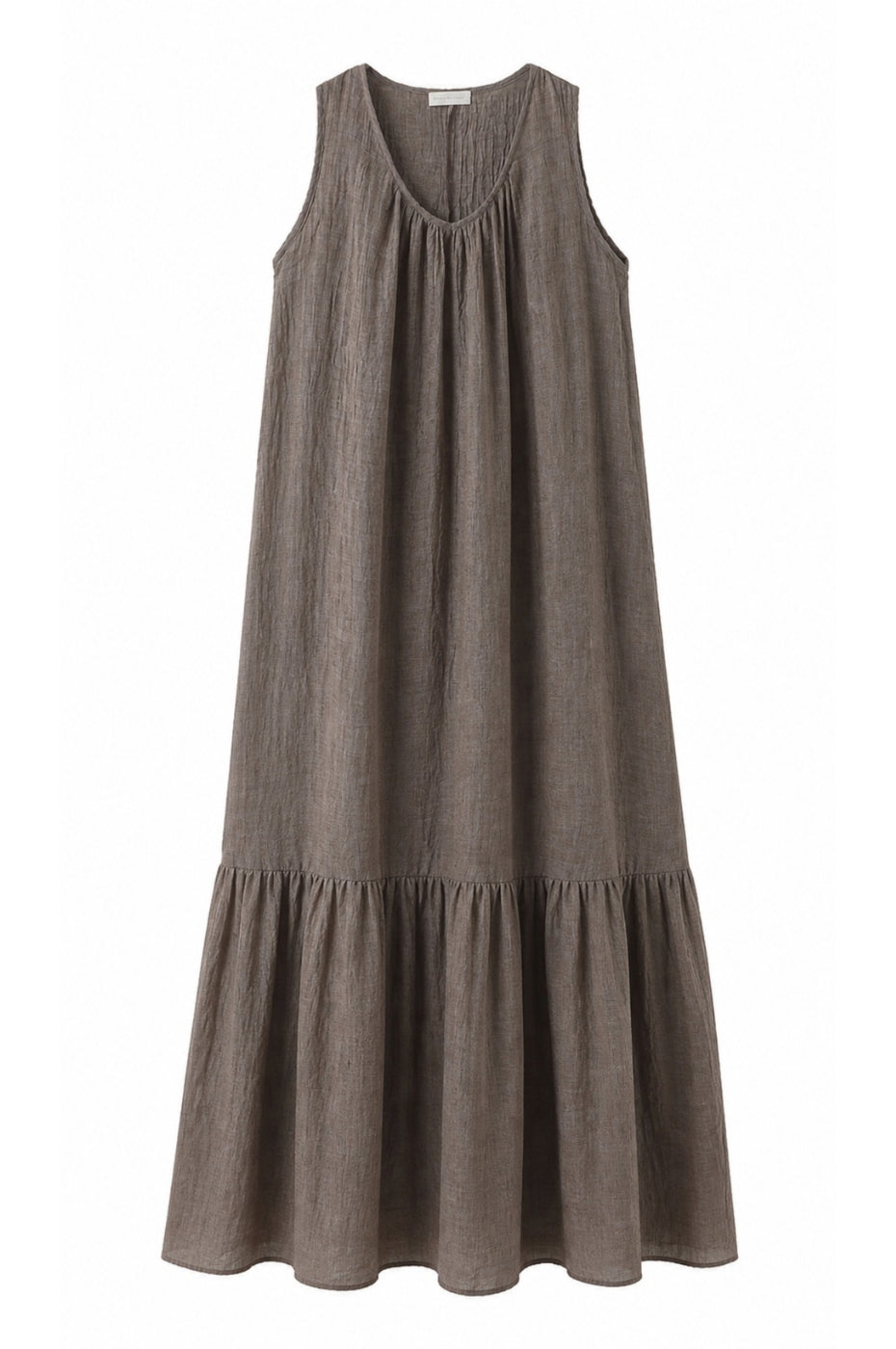 LUXZUZ // ONE TWO Veinta Dress Dress Dark Taupe 7300