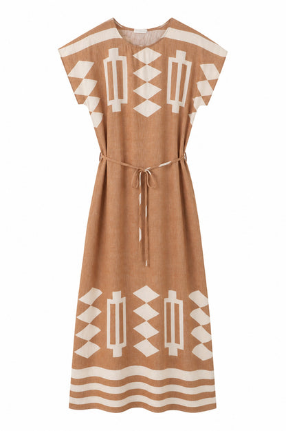 LUXZUZ // ONE TWO Vejdi Dress Dress Cappuccino 7700
