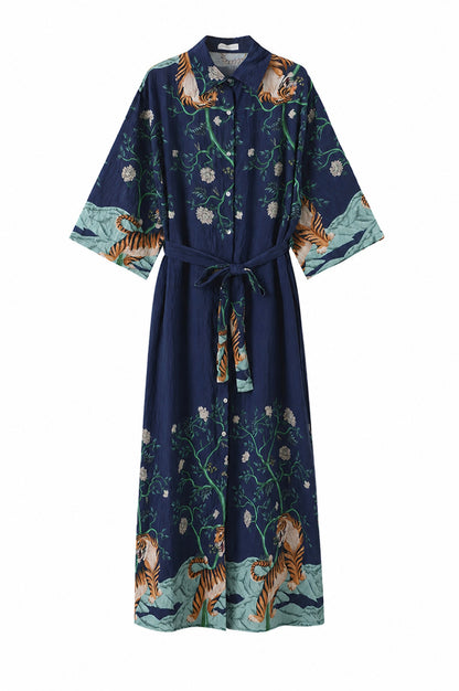 LUXZUZ // ONE TWO Vendla Dress Dress Indigo 5500